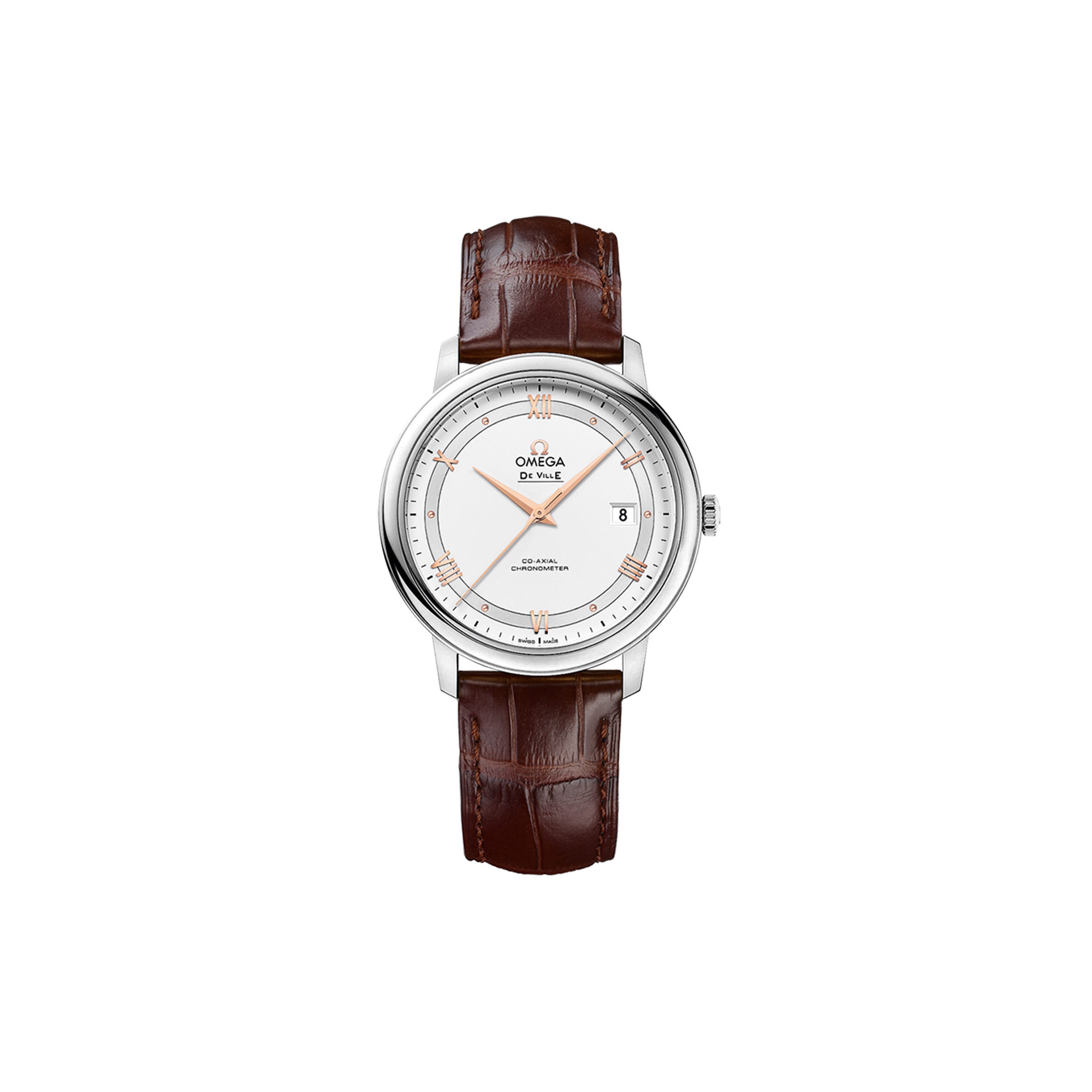 Om**a de ville prestige co-axial watch 424.13.40.20.02.002